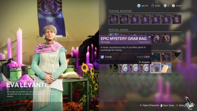 Destiny 2 - O que é o épico Mystery Grab Bag - Festival of the Lost 2021?
